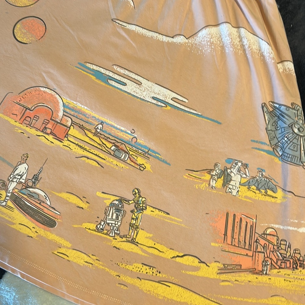 Star Wars Her Universe Peach Tatooine Dress - Picture 7 of 7
